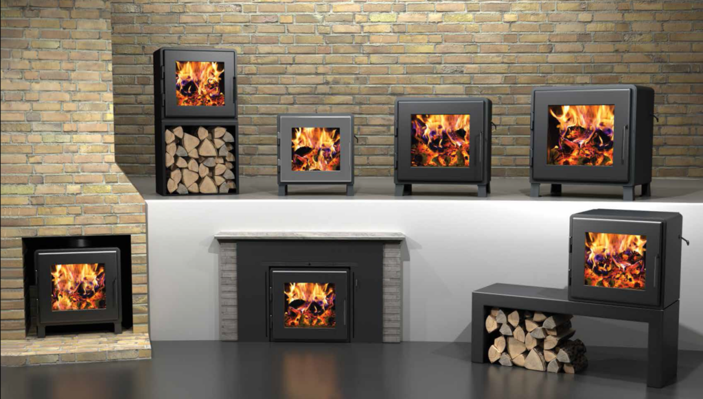 MF Fire Nova Wood Burning Series - Urban Fireplaces