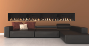 Flare Front Fireplace