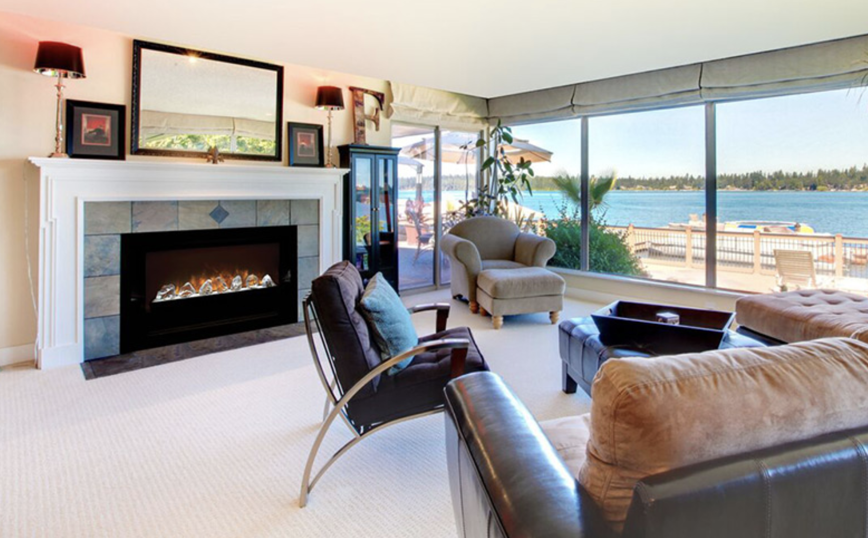 The Home Fire 60 By Modern Flames Available From Urban Fireplaces